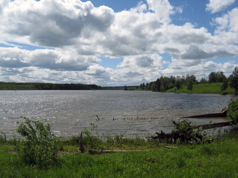 Кандинское водохранилище. Ракурс 2.